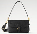 Louis Vuitton Monogram Empreinte Shoulder Bag (Buckle Flap Style)