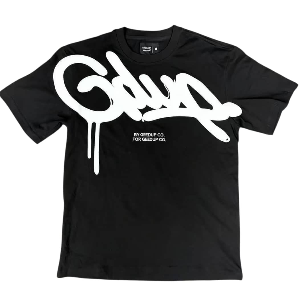 White geedup tee