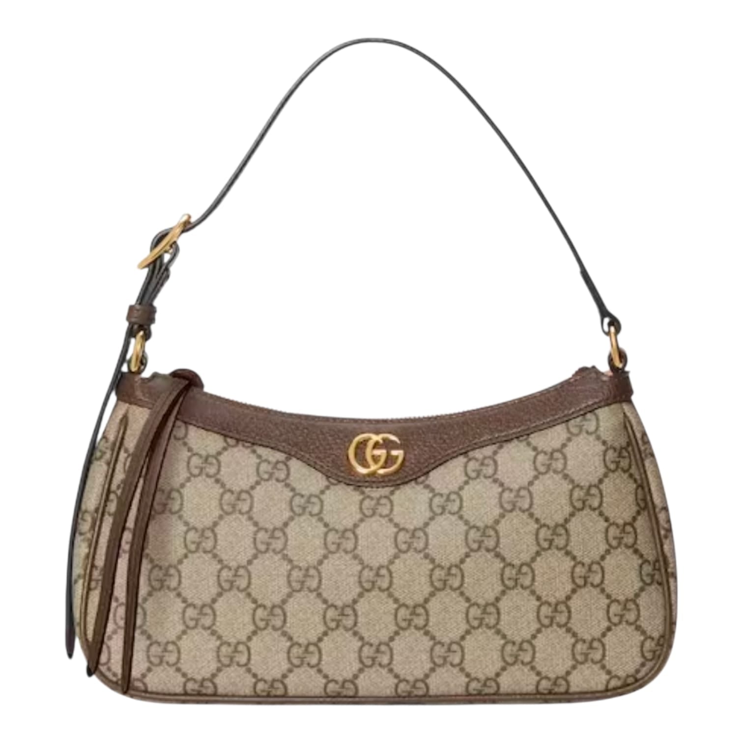 Gucci GG Supreme Small Shoulder Bag (Ophidia-inspired silhouette)