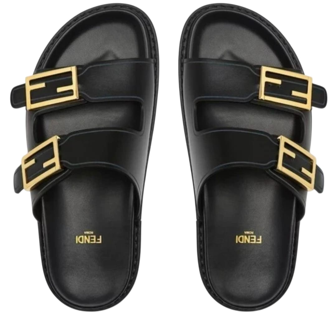 Fendi sandals black