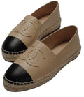 Chanel espadrille beige